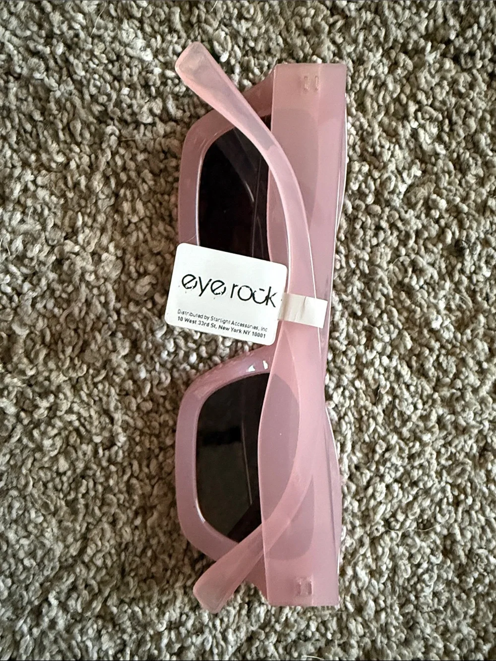 Women's Pink Cat-Eye Sunglasses with UV Protection